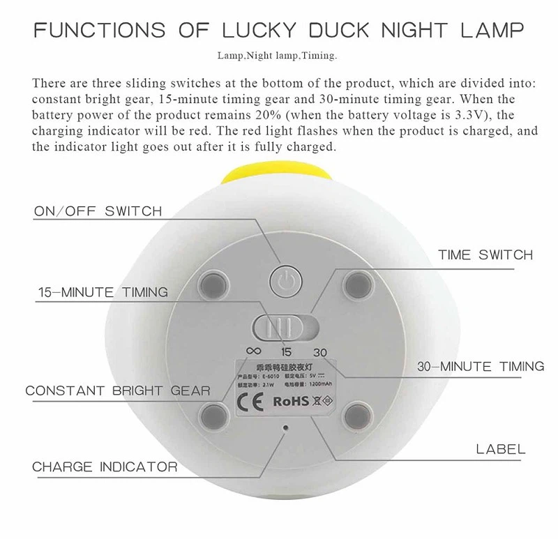 Bedside Duck Lamp Bedside Duck Lamp